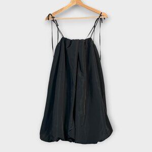 NWT The Occasion Old Navy Bubble Dress Black SMALL TALL Pockets